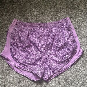 Nike Light Purple Athletic Running Shorts